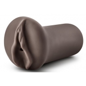 Коричневый мастубратор-вагина Nicole s Kitty - Blush Novelties - в Балаково купить с доставкой