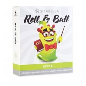 Стимулирующий презерватив-насадка Roll   Ball Apple - Sitabella - купить с доставкой в Балаково