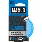 Классические презервативы в железном кейсе MAXUS Classic - 3 шт. - Maxus - купить с доставкой в Балаково