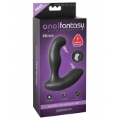 Черный массажер простаты Electro Stim Prostate Vibe с электростимуляцией - 13,3 см. - Pipedream - купить с доставкой в Балаково