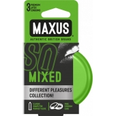 Презервативы в железном кейсе MAXUS Mixed - 3 шт. - Maxus - купить с доставкой в Балаково