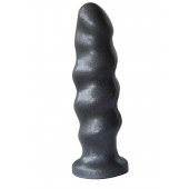 Черная насадка на трусики харнесс Platinum - 16 см. - LOVETOY (А-Полимер) - купить с доставкой в Балаково