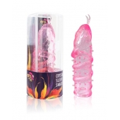 Закрытая рельефная насадка Crystal sleeve snakes в виде змеи с усиками - 14 см. - Erowoman-Eroman - в Балаково купить с доставкой