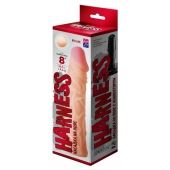 Насадка на пояс Harness RED LINE - 21,5 см. - LOVETOY (А-Полимер) - купить с доставкой в Балаково