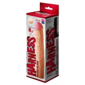 Телесная насадка на Harness с коннектором RED LINE  - 21 см. - LOVETOY (А-Полимер) - купить с доставкой в Балаково