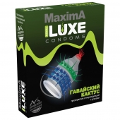 Презерватив LUXE Maxima  Гавайский Кактус  - 1 шт. - Luxe - купить с доставкой в Балаково