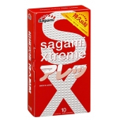 Утолщенные презервативы Sagami Xtreme Feel Long с точками - 10 шт. - Sagami - купить с доставкой в Балаково