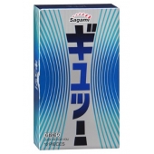 Презервативы Sagami 6 FIT V с волнообразной текстурой - 12 шт. - Sagami - купить с доставкой в Балаково