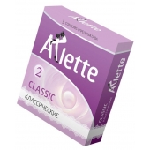 Классические презервативы Arlette Classic - 3 шт. - Arlette - купить с доставкой в Балаково