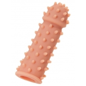 Телесная реалистичная насадка KOKOS Extreme Sleeve 03 с дополнительной стимуляцией - 12,7 см. - KOKOS - в Балаково купить с доставкой