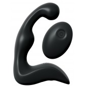 Черный вибромассажер простаты с пультом ДУ Control P-Spot Pro - Pipedream - в Балаково купить с доставкой
