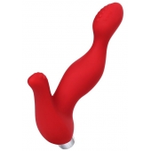 Красный силиконовый вибростимулятор простаты Proman - 12,5 см. - ToyFa - в Балаково купить с доставкой