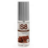 Смазка на водной основе S8 Flavored Lube со вкусом шоколада - 50 мл. - Stimul8 - купить с доставкой в Балаково