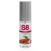 Смазка на водной основе S8 Flavored Lube со вкусом вишни - 50 мл. - Stimul8 - купить с доставкой в Балаково