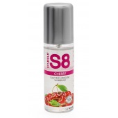 Смазка на водной основе S8 Flavored Lube со вкусом вишни - 125 мл. - Stimul8 - купить с доставкой в Балаково