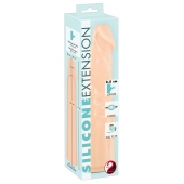 Телесная насадка-удлинитель Silicone Extension - 19 см. - Orion - в Балаково купить с доставкой