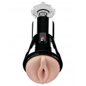 Телесный вибромастурбатор-вагина Cock Compressor Vibrating Stroker - Pipedream - в Балаково купить с доставкой