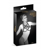 Черная упряжь на грудь Clara - Bijoux Pour Toi - купить с доставкой в Балаково