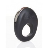 Черное эрекционное виброкольцо ATOM - Hot Octopuss - в Балаково купить с доставкой