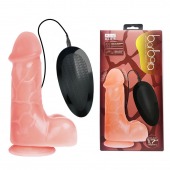 Телесный вибратор-реалистик Barbara - 17,5 см. - Baile