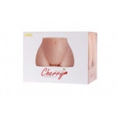 Мастурбатор-полуторс Cherry с вибрацией и двумя любовными тоннелями - KOKOS - в Балаково купить с доставкой