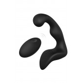Черный вибромассажер простаты REMOTE BOOTY PLEASER - Dream Toys - в Балаково купить с доставкой
