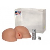 Реалистичная попка из неоскин с вибрацией - LOVETOY (А-Полимер) - в Балаково купить с доставкой