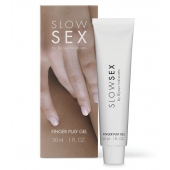 Гель для мастурбации с ароматом кокоса Slow Sex Finger Play Gel - 30 мл. - Bijoux Indiscrets - купить с доставкой в Балаково