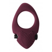 Бордовое эрекционное виброкольцо Pure Passion Sunset - Lola Games - в Балаково купить с доставкой