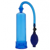 Синяя вакуумная помпа MENZSTUFF PENIS ENLARGER - Dream Toys - в Балаково купить с доставкой