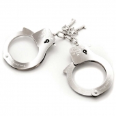 Металлические наручники Metal Handcuffs - Fifty Shades of Grey - купить с доставкой в Балаково