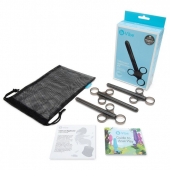 Набор из 3 черных шприцев для лубриканта - b-Vibe - купить с доставкой в Балаково