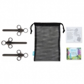 Набор из 3 черных шприцев для лубриканта - b-Vibe - купить с доставкой в Балаково