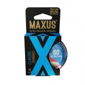 Классические презервативы в пластиковом кейсе MAXUS Classic - 3 шт. - Maxus - купить с доставкой в Балаково
