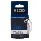 Классические презервативы в пластиковом кейсе MAXUS Classic - 3 шт. - Maxus - купить с доставкой в Балаково
