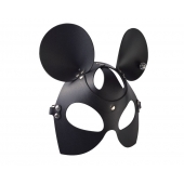 Черная кожаная маска  Мышка - Sitabella - купить с доставкой в Балаково