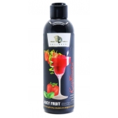 Интимный гель-смазка JUICY FRUIT с ароматом клубники - 200 мл. - БиоМед - купить с доставкой в Балаково