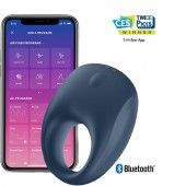 Эрекционное кольцо Satisfyer Strong One с возможностью управления через приложение - Satisfyer - в Балаково купить с доставкой