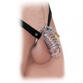 Кольцо верности Extreme Chastity Belt с фиксацией головки - Pipedream - купить с доставкой в Балаково