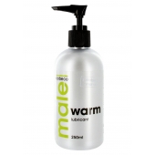 Лубрикант с согревающим эффектом MALE Cobeco Warm Lubricant - 250 мл. - Cobeco - купить с доставкой в Балаково
