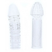 Комплект из 2 прозрачных насадок на пенис PENIS EXTENDER PACK - Dream Toys - в Балаково купить с доставкой