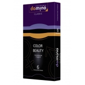Разноцветные презервативы DOMINO Colour Beauty - 6 шт. - Domino - купить с доставкой в Балаково