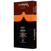 Презервативы с увеличенным количеством смазки DOMINO Easy Entry - 6 шт. - Domino - купить с доставкой в Балаково