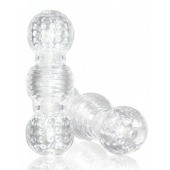 Прозрачный фигурный мастурбатор Master Stroker - Blush Novelties - в Балаково купить с доставкой