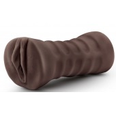 Коричневый мастурбатор-вагина Hot Chocolate Brianna - Blush Novelties - в Балаково купить с доставкой