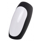 Черно-белый перезаряжаемый мастурбатор Erotist Hailstorm - Erotist Adult Toys - в Балаково купить с доставкой