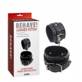 Черные наручники Surrender Wrist Restraints - Chisa - купить с доставкой в Балаково