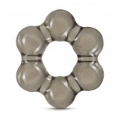 Дымчатое эрекционное кольцо Stay Hard Thick Bead Cock Ring - Blush Novelties - в Балаково купить с доставкой