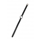 Черный кляп-кольцо Modesty - Lola Games - купить с доставкой в Балаково