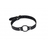 Черный кляп-кольцо Modesty - Lola Games - купить с доставкой в Балаково